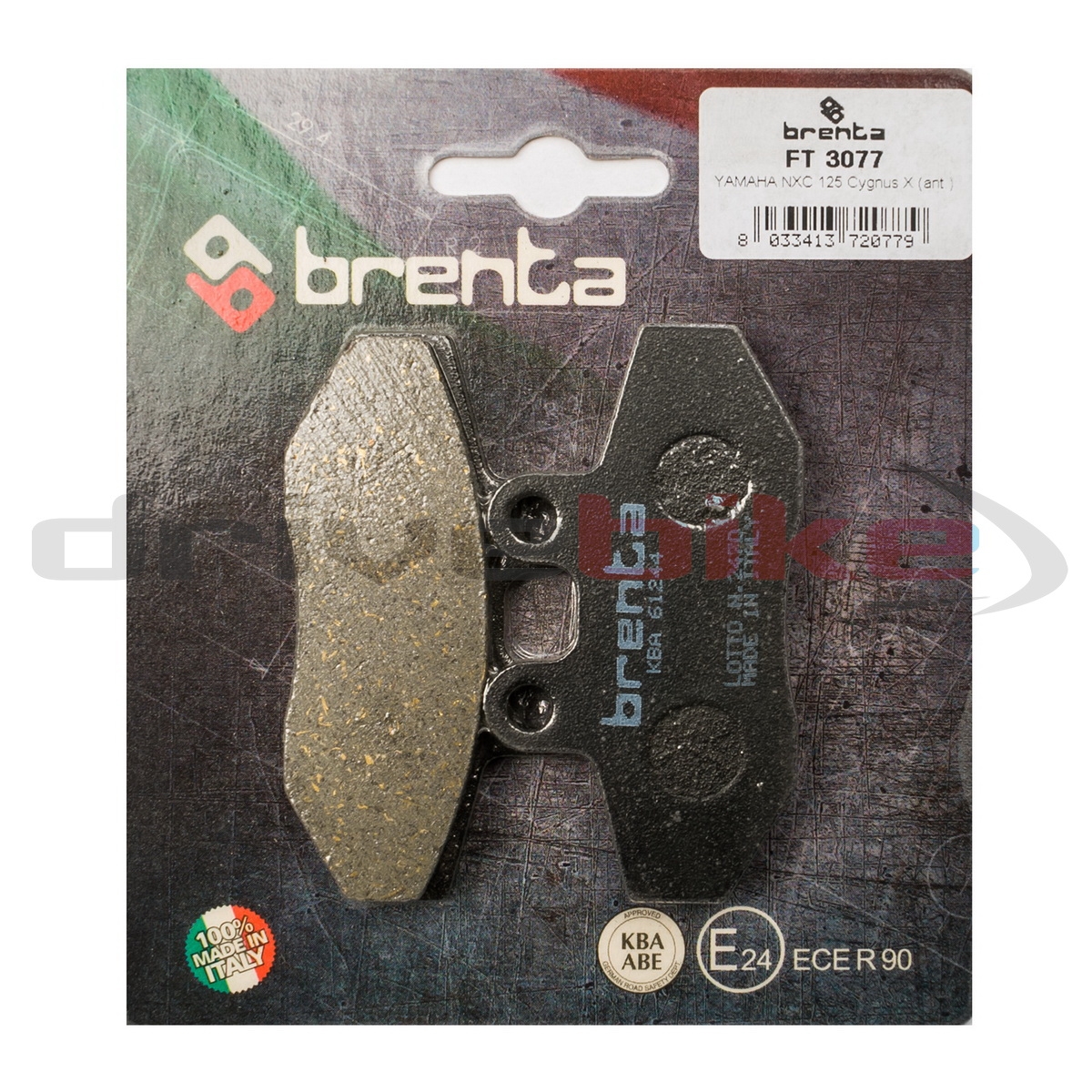 BRENTA FT3077 - тормозные накладки