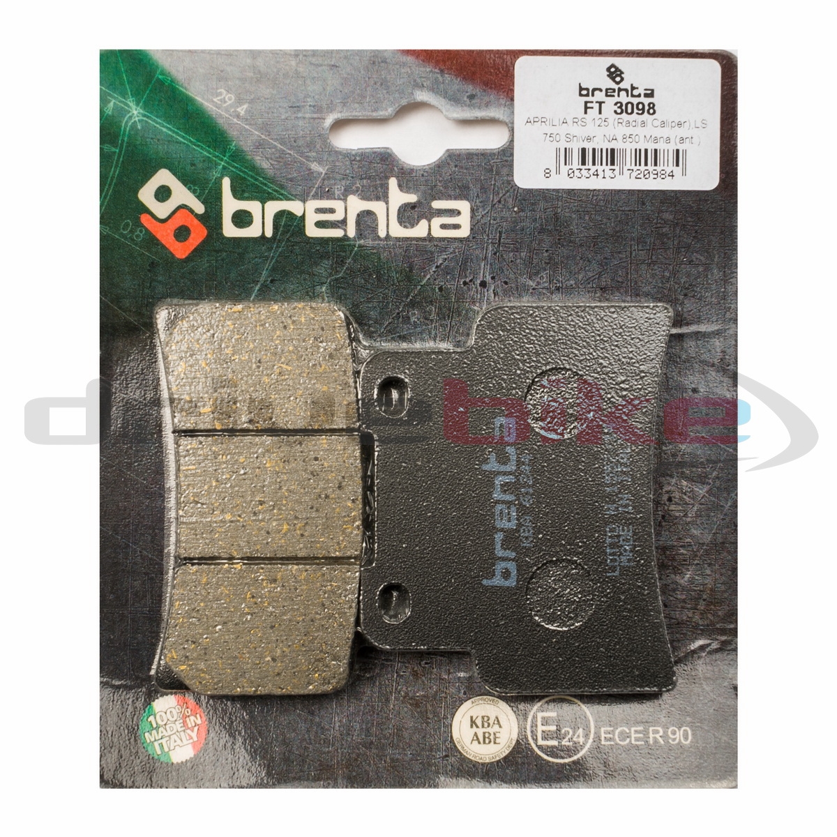 BRENTA FT3098 - тормозные накладки