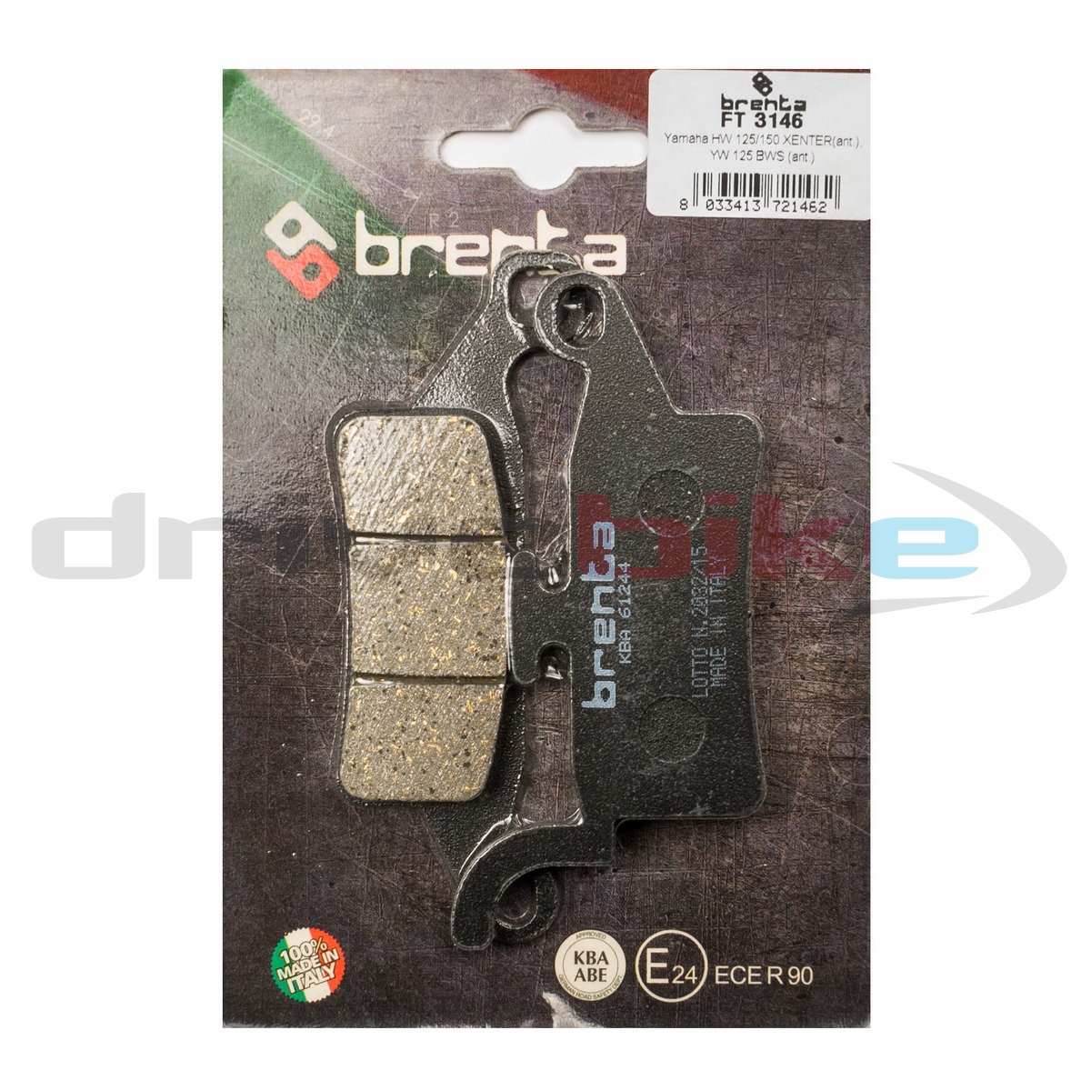 BRENTA FT3146 - тормозные накладки