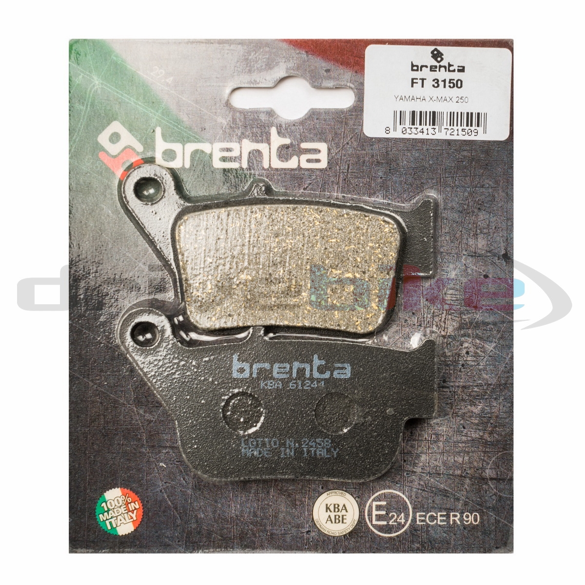 BRENTA FT3150 - тормозные накладки