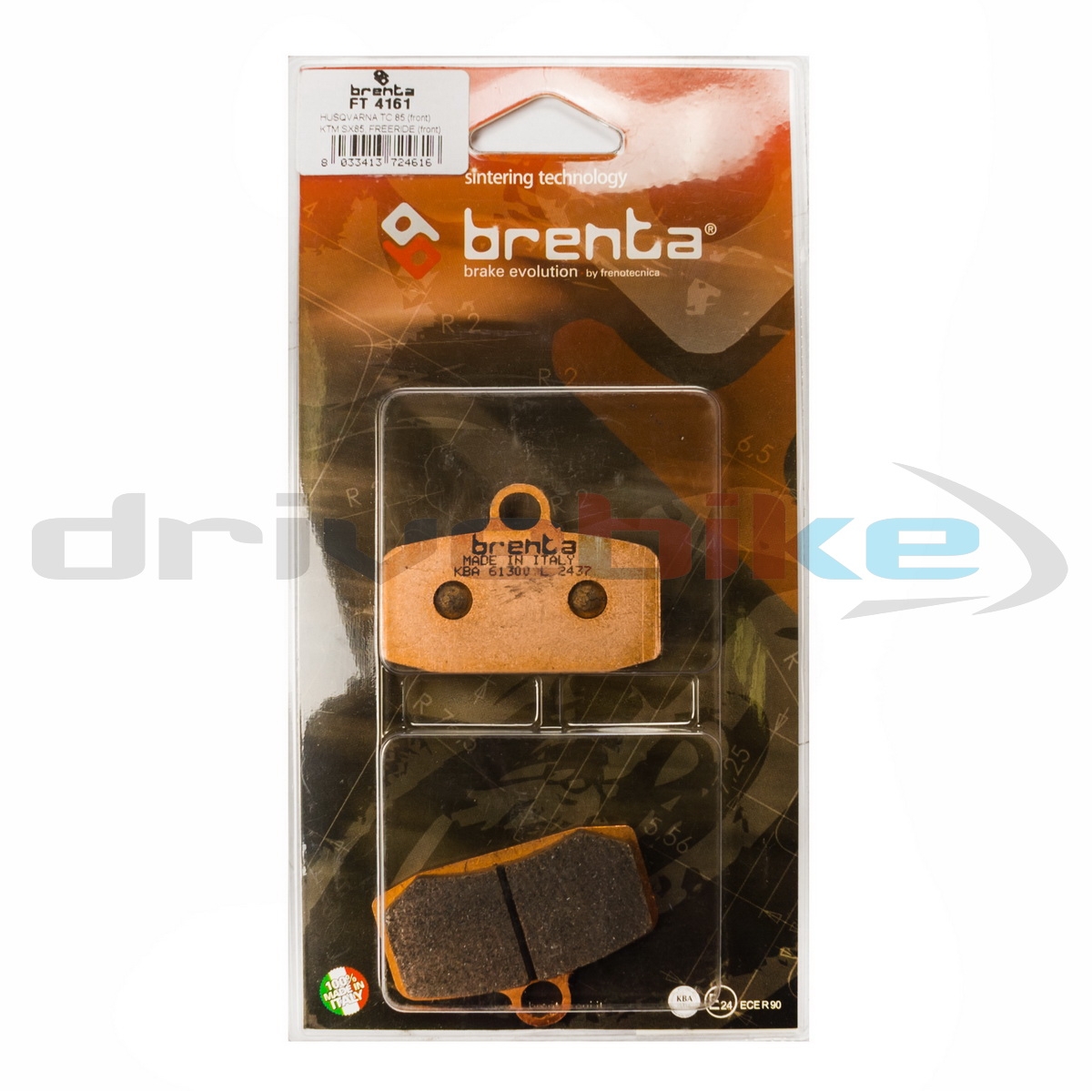 BRENTA FT4161 - тормозные накладки
