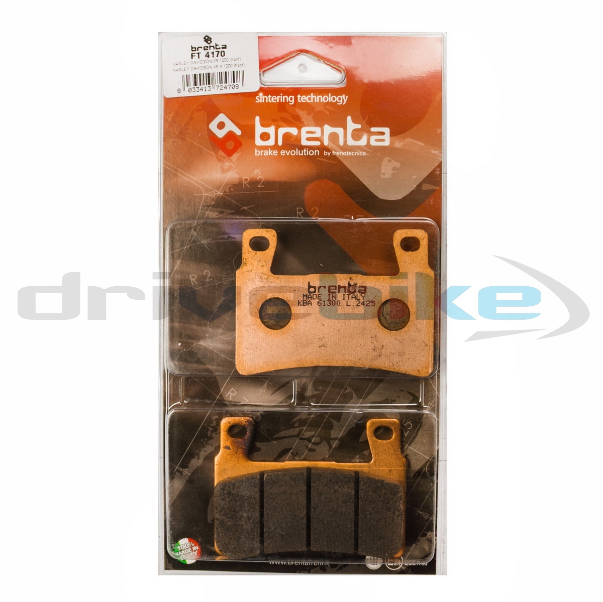 BRENTA FT4170 - тормозные накладки