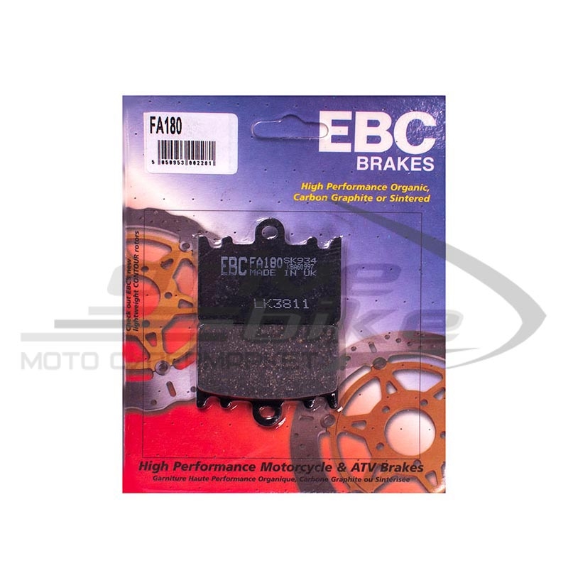 EBC FA180 - тормозные накладки