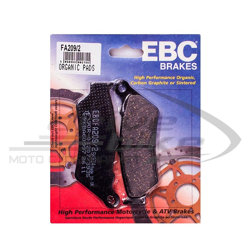 EBC FA209/2 - тормозные накладки