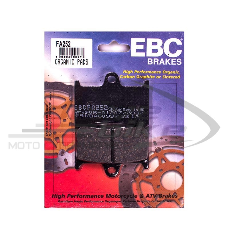EBC FA252 - тормозные накладки