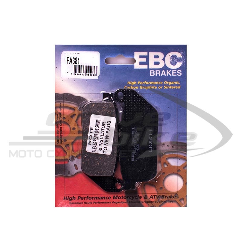 EBC FA381 - тормозные накладки