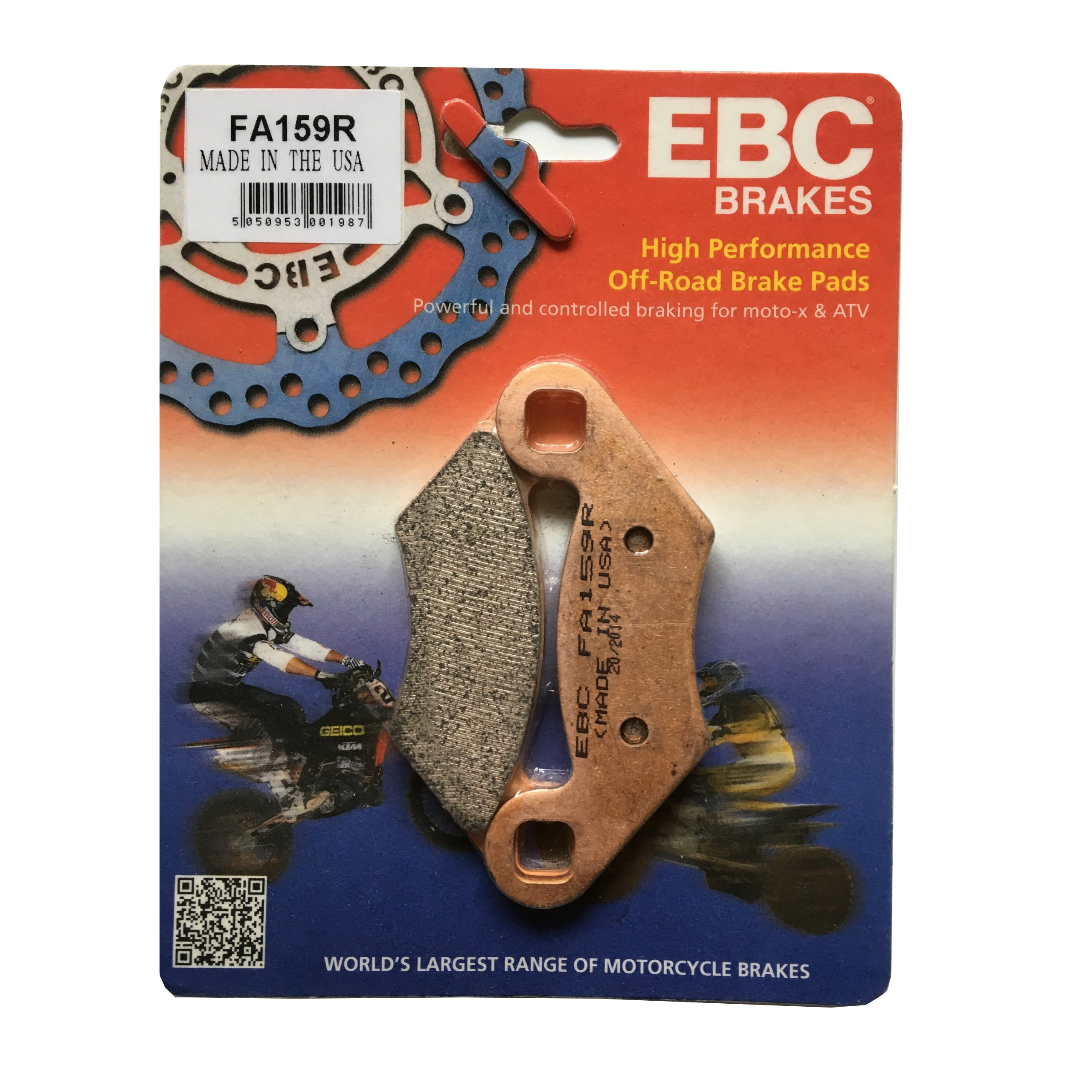 EBC FA159R - тормозные накладки
