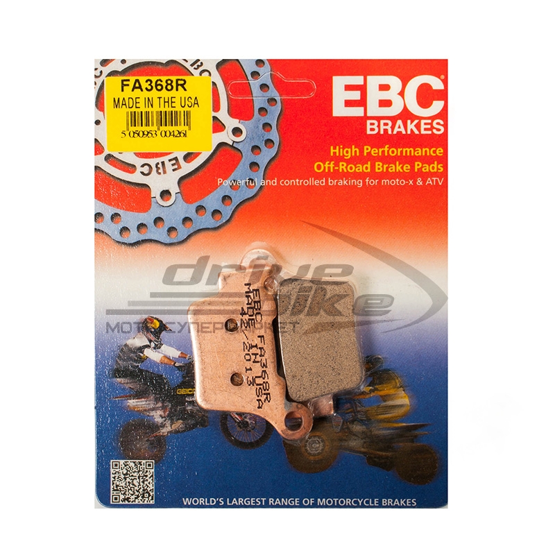 EBC FA368R - тормозные накладки