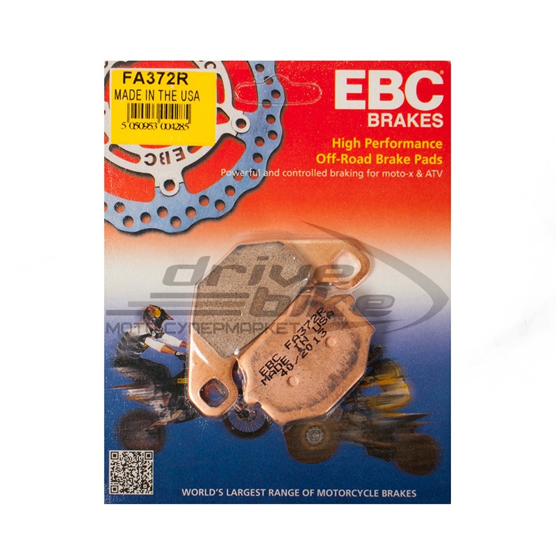 EBC FA372R - тормозные накладки