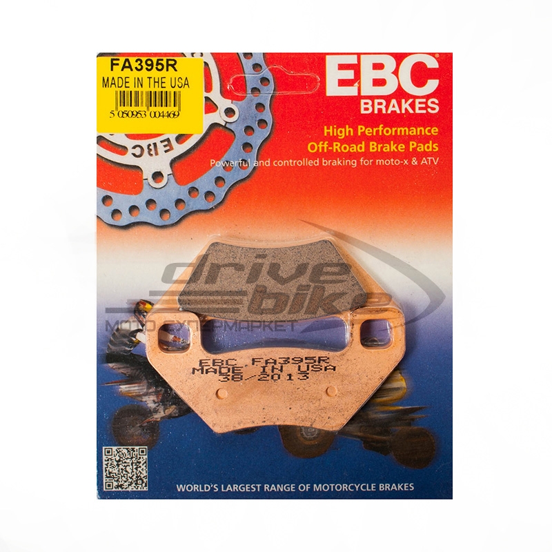 EBC FA395R - тормозные накладки
