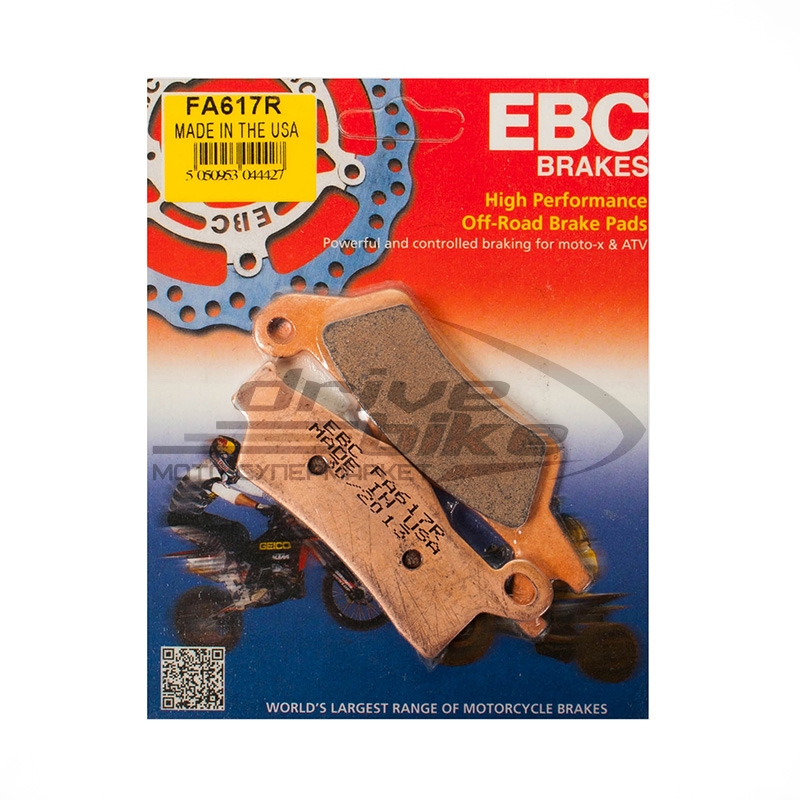 EBC FA617R - тормозные накладки