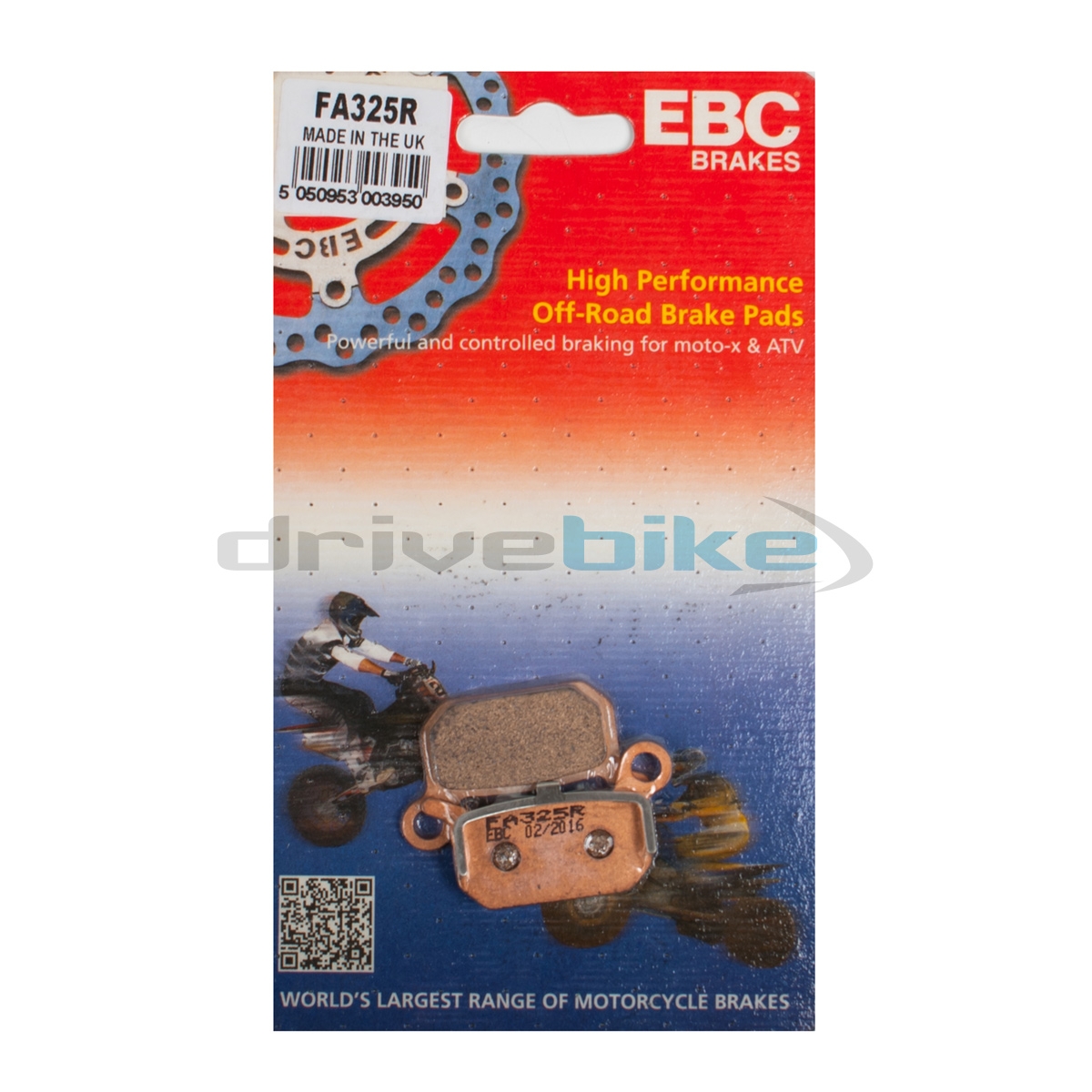 EBC FA325R - тормозные накладки