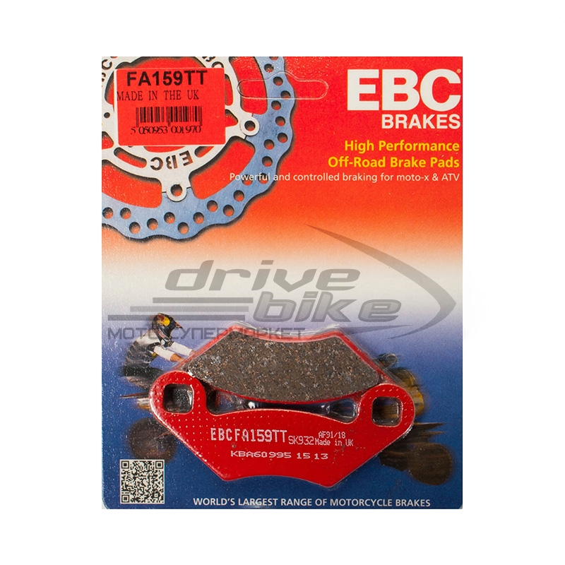 EBC FA159TT - тормозные накладки
