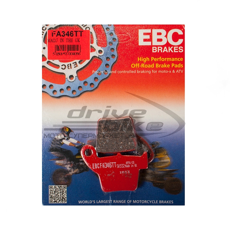 EBC FA346TT - тормозные накладки