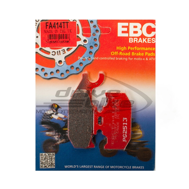 EBC FA414TT - тормозные накладки