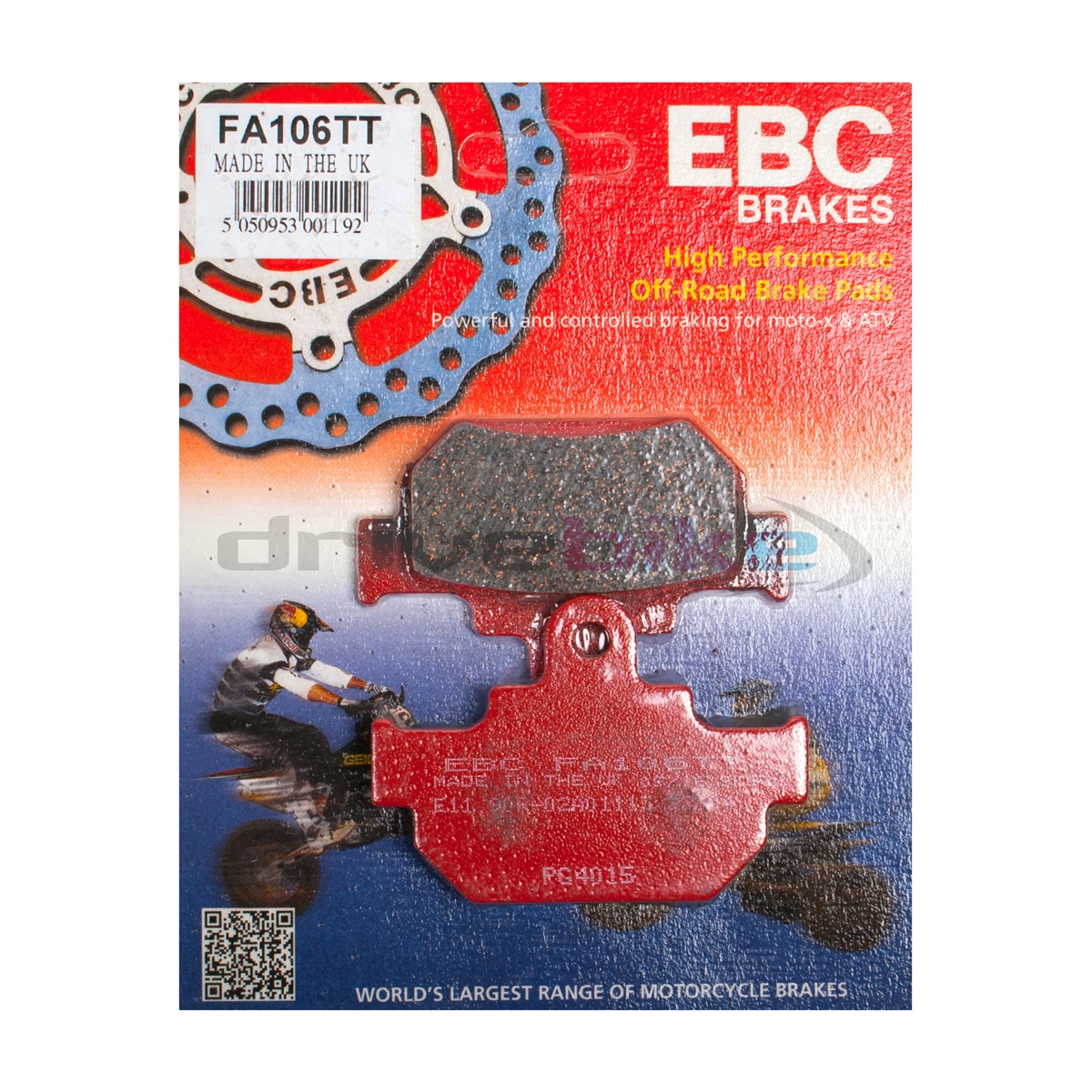 EBC FA106TT - тормозные накладки