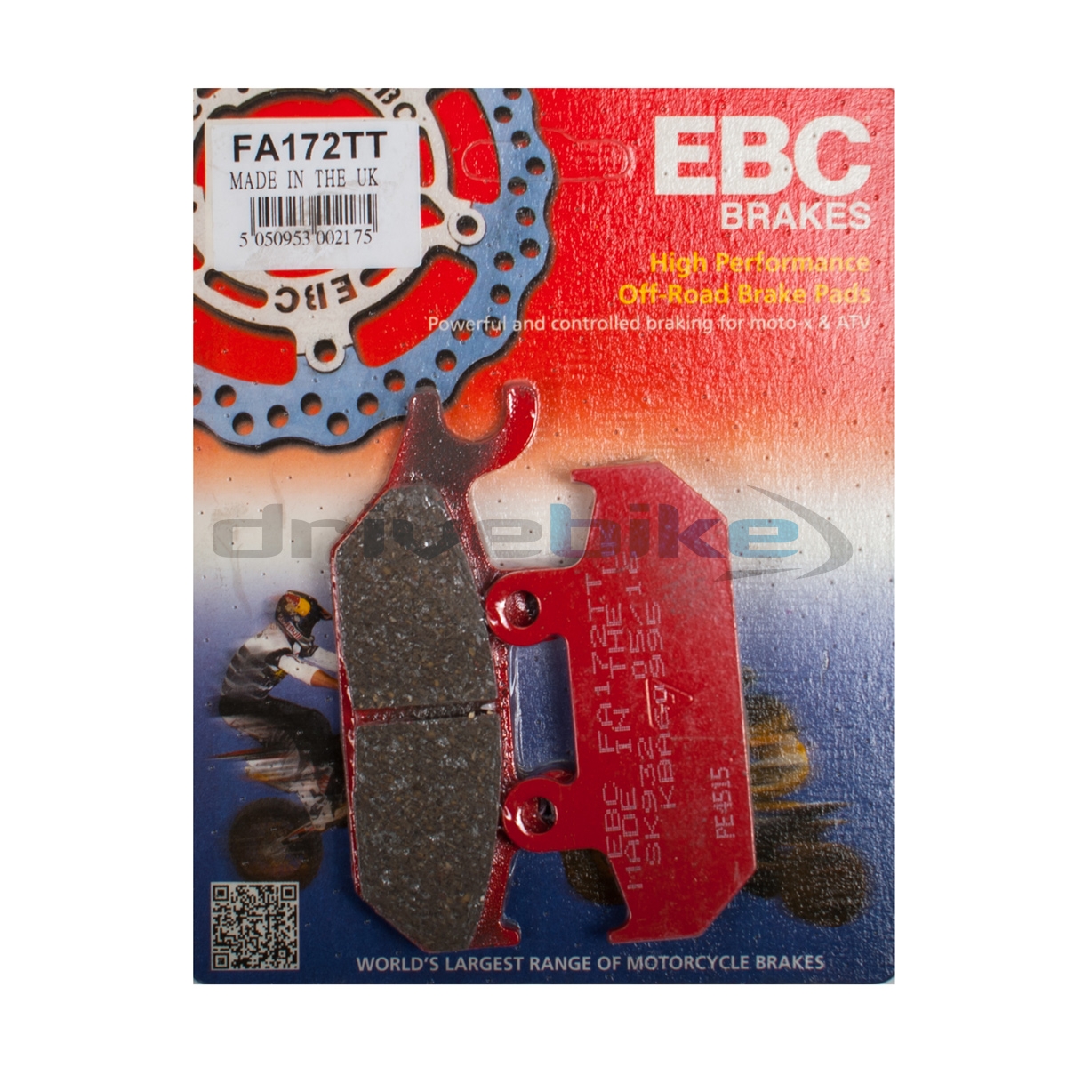 EBC FA172TT - тормозные накладки