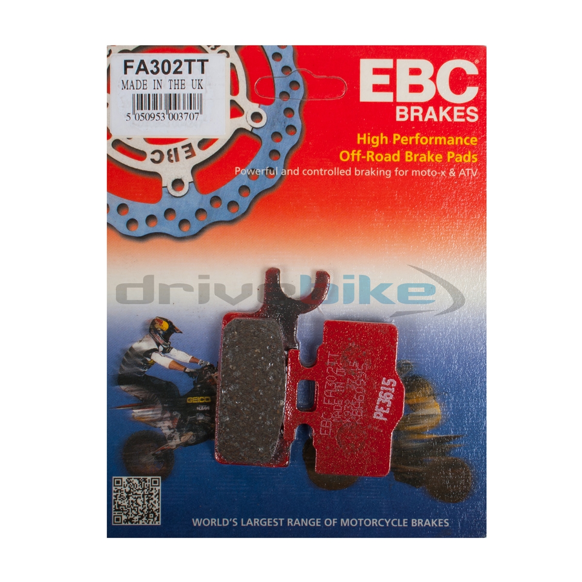 EBC FA302TT - тормозные накладки