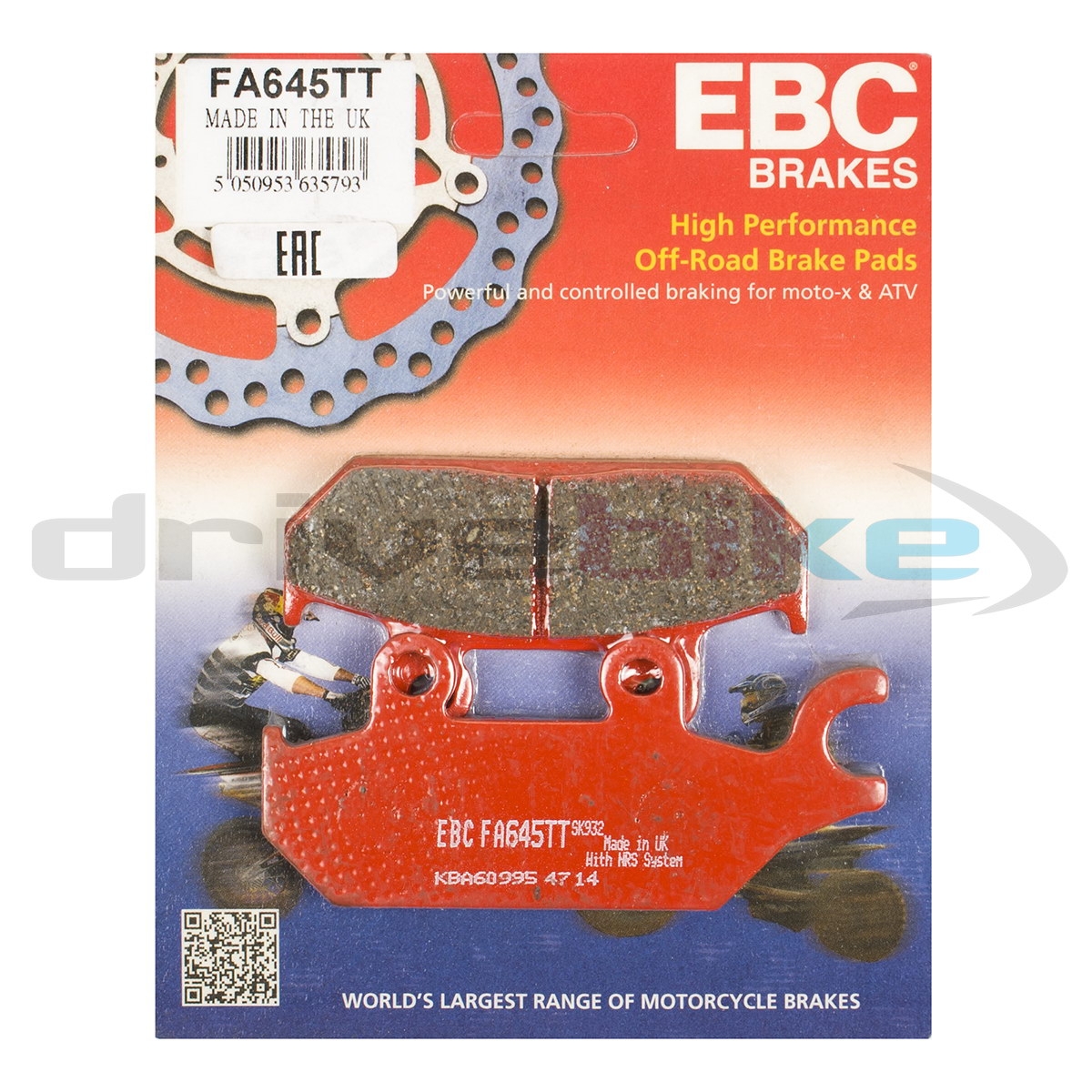 EBC FA645TT - тормозные накладки