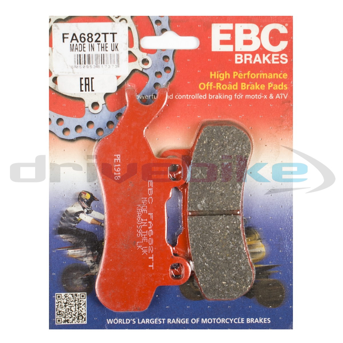 EBC FA682TT - тормозные накладки
