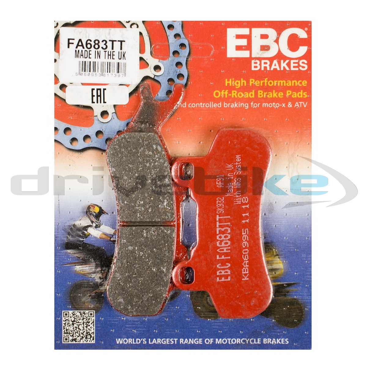 EBC FA683TT - тормозные накладки