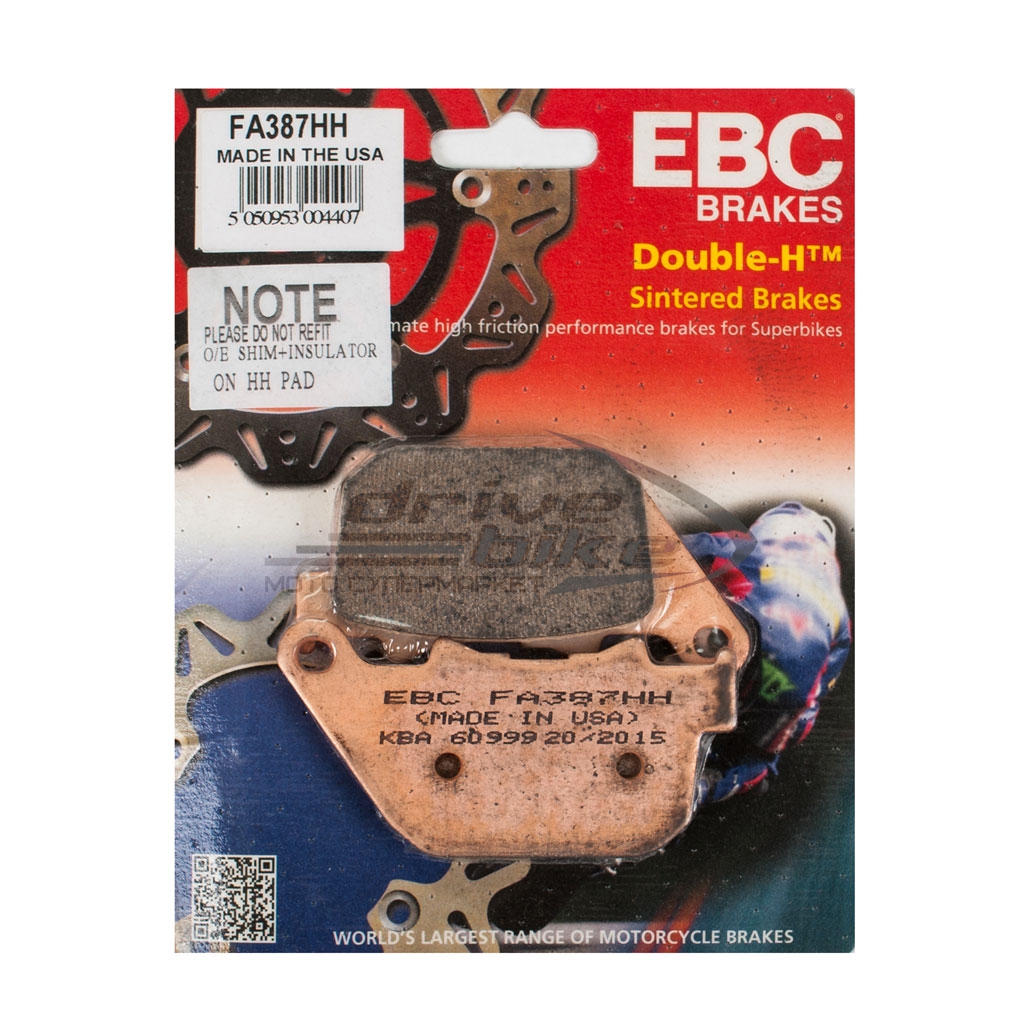 EBC FA387HH - тормозные накладки