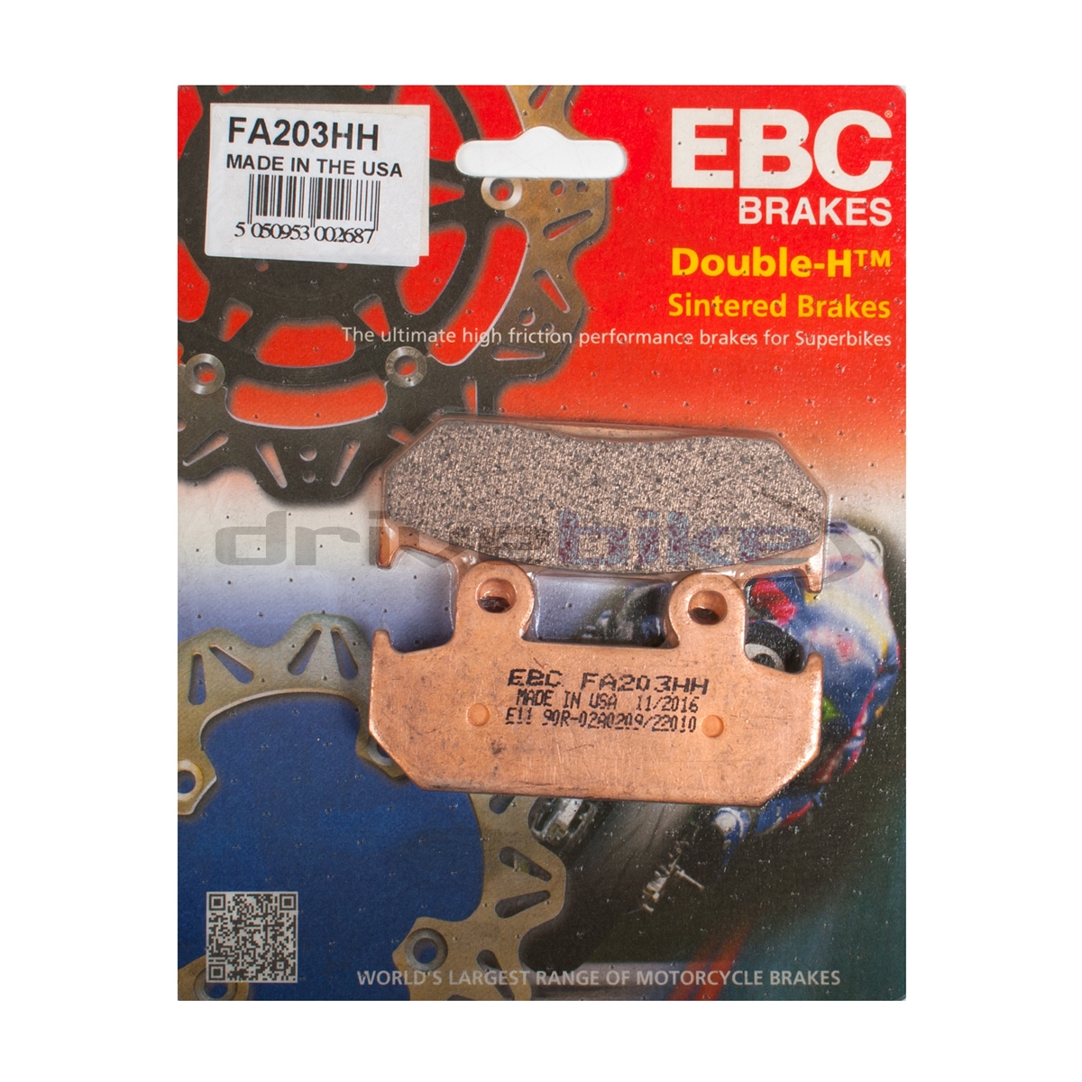EBC FA203HH - тормозные накладки