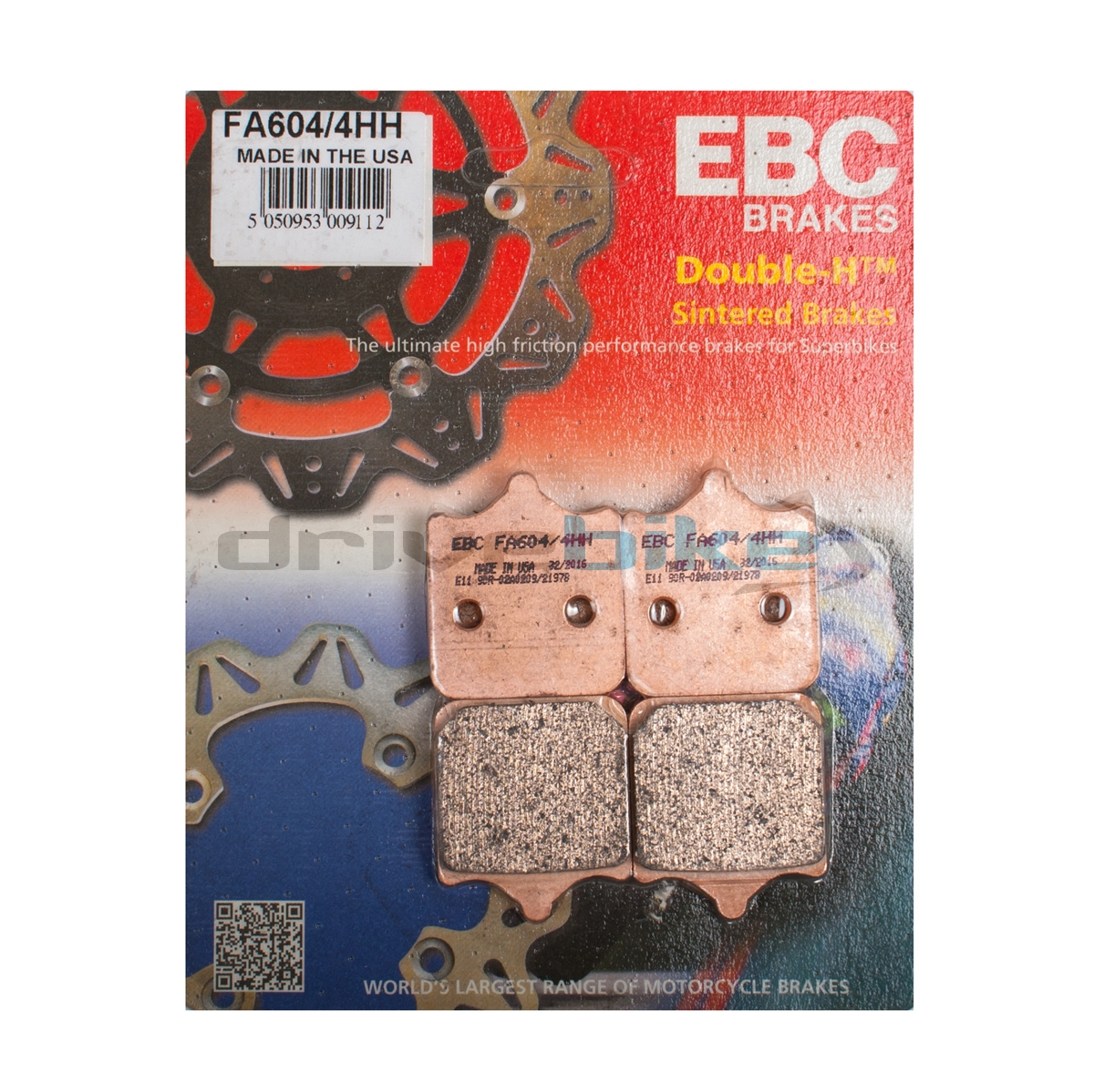 EBC FA604/4HH - тормозные накладки