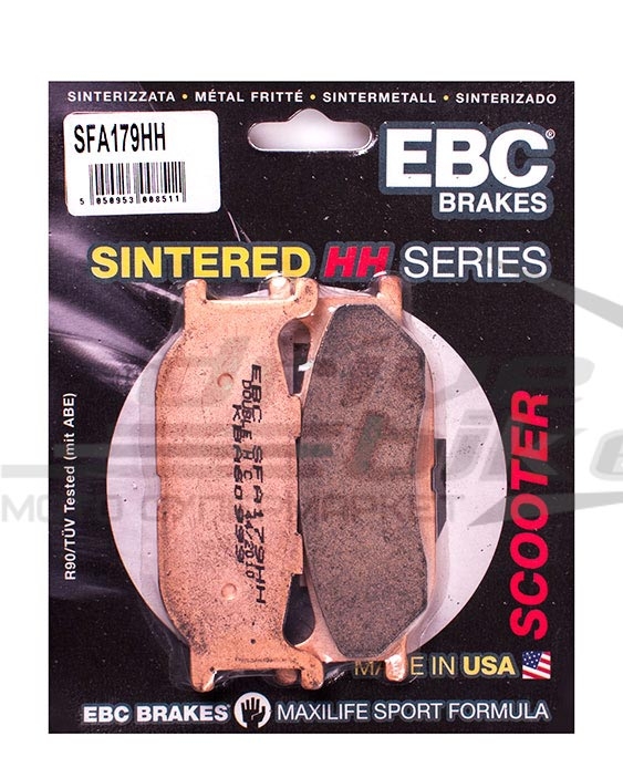 EBC SFA179HH - тормозные накладки (Scooter)