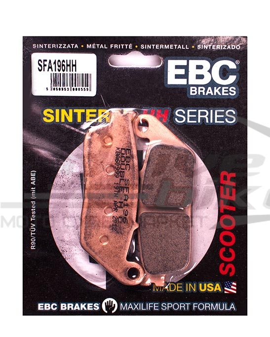 EBC SFA196HH - тормозные накладки (Scooter)