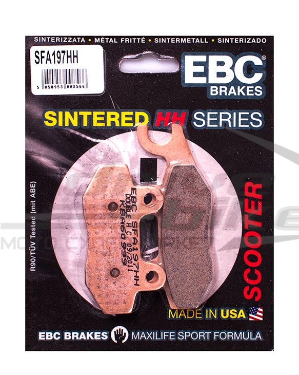 EBC SFA197HH - тормозные накладки (Scooter)