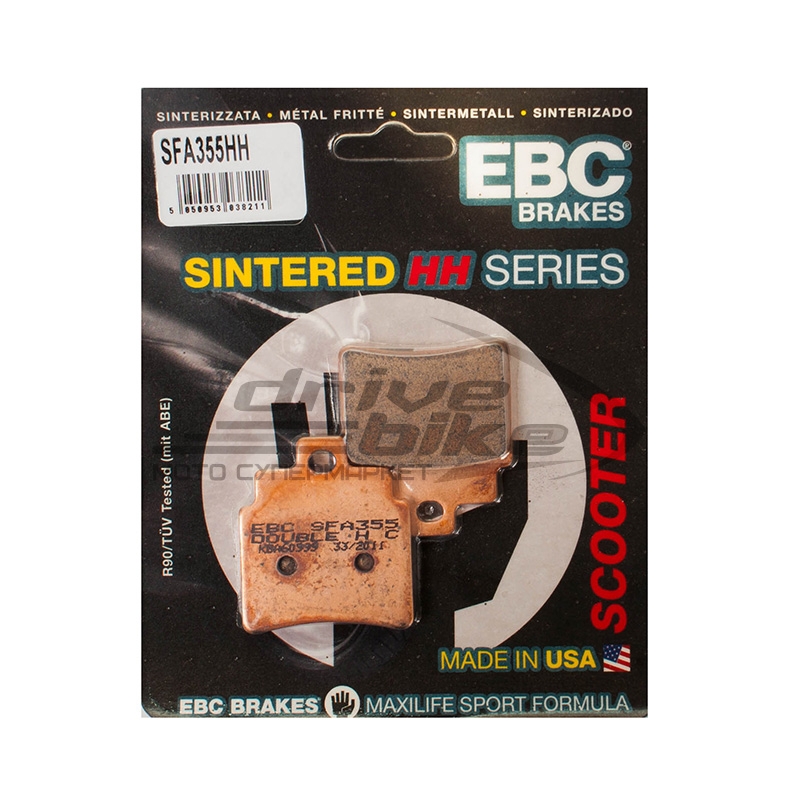 EBC SFA355HH - тормозные накладки (Scooter)