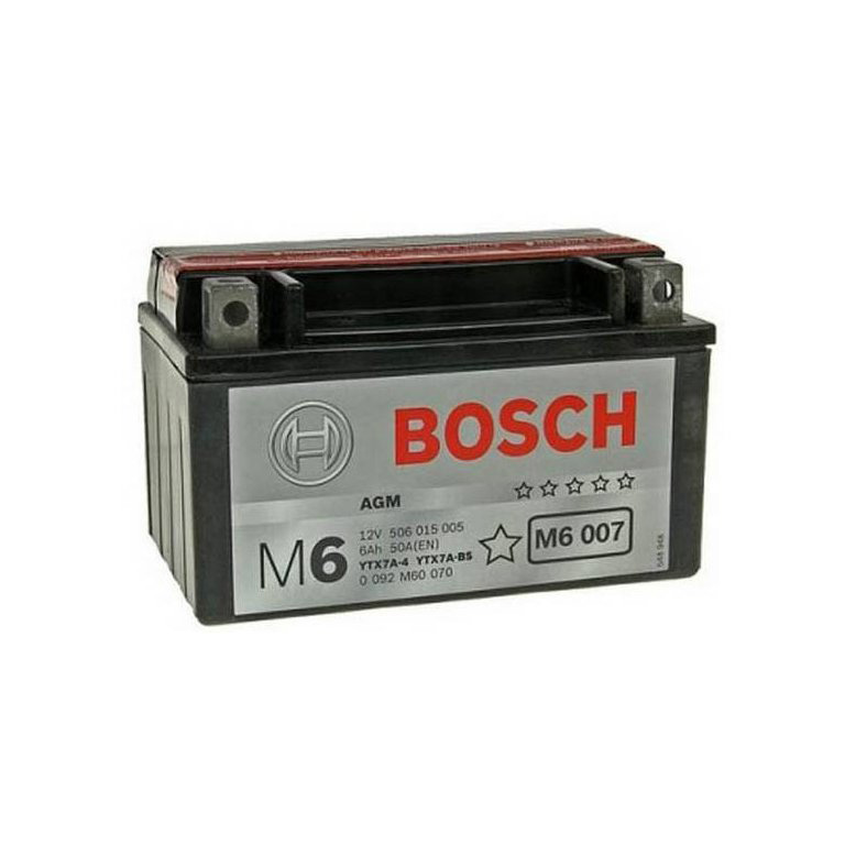 BOSCH 0 092 M60 070 - аккумулятор M60 (YTX7A-4, YTX7A-BS)