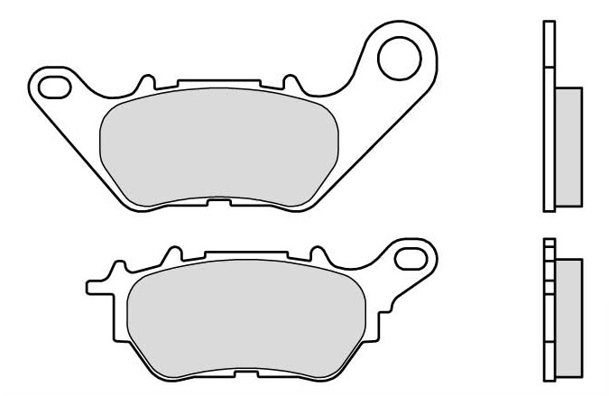 BREMBO 07YA53CC - тормозные накладки