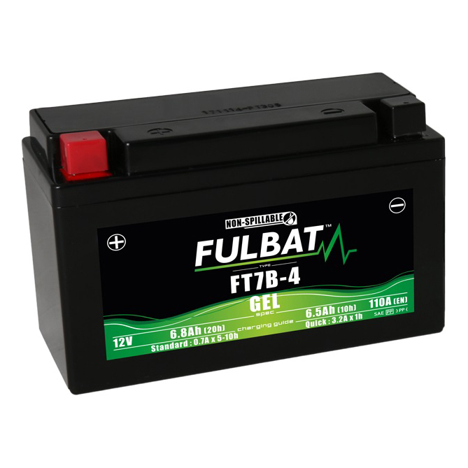 FULBAT YT7B-BS (YT7B-4) - аккумулятор GEL