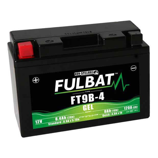 FULBAT YT9B-4 (YT9B-BS) - аккумулятор GEL