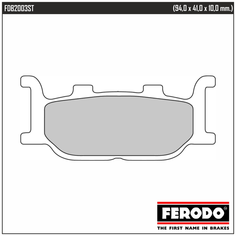 FERODO FDB2003ST - тормозные накладки