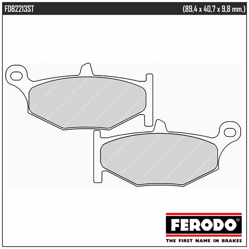 FERODO FDB2213ST - тормозные накладки