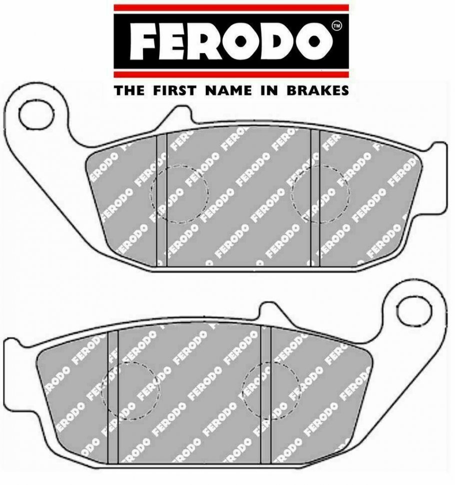 FERODO FDB2286EF - тормозные накладки