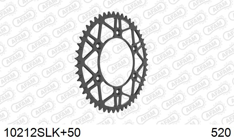 AFAM 10212SLK+50 - звезда приводная ведомая SLK (JTR210.50)