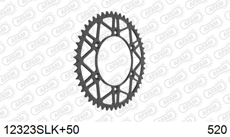 AFAM 12323SLK+50 - звезда приводная ведомая SLK (JTR245/2.50)