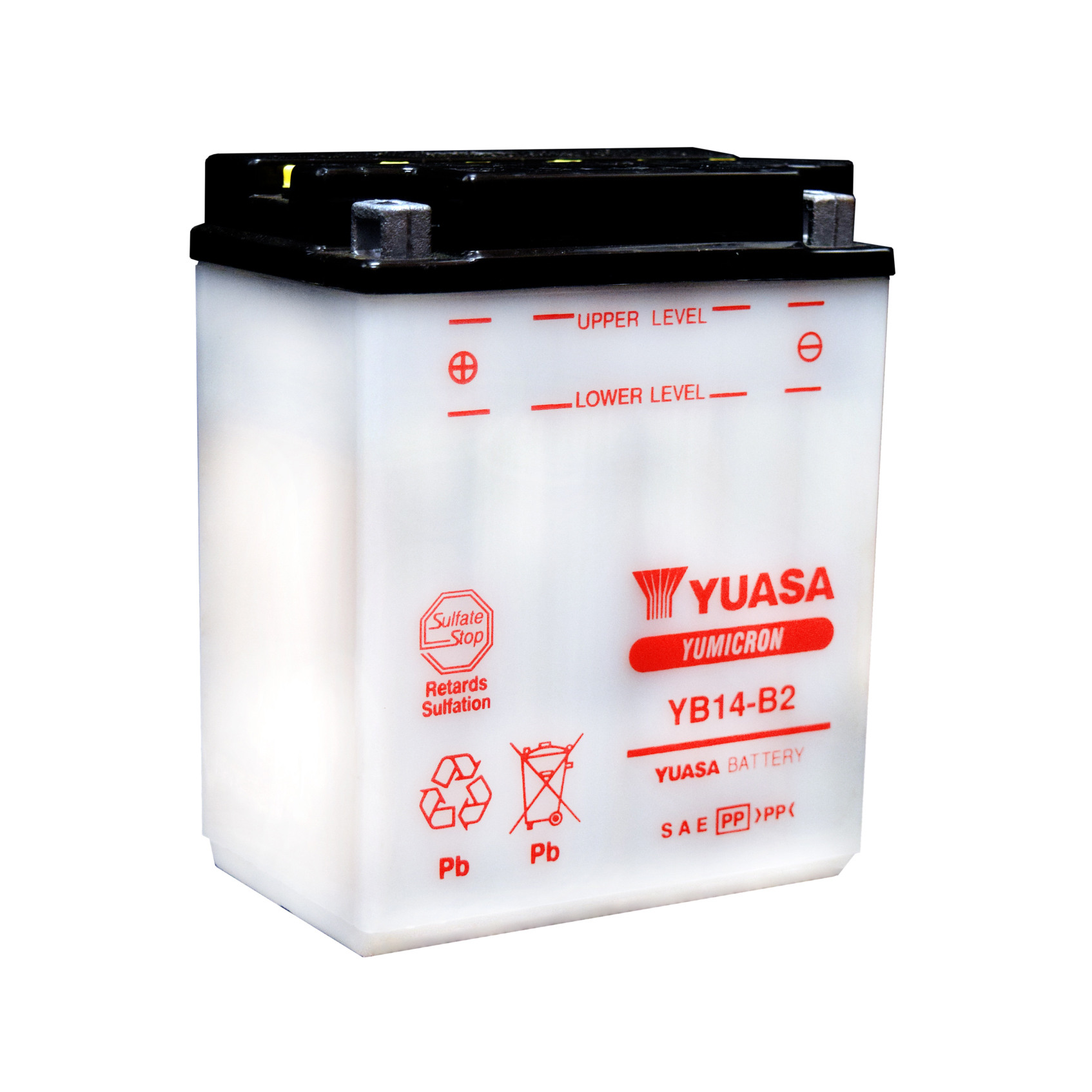 YUASA YB14-B2 - аккумулятор HIGH PERFORMANCE