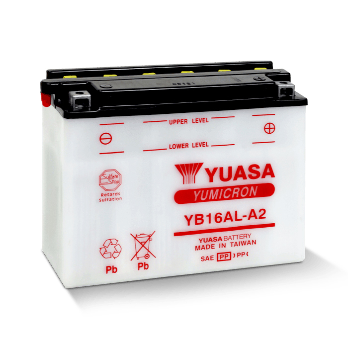 YUASA YB16AL-A2 - аккумулятор HIGH PERFORMANCE