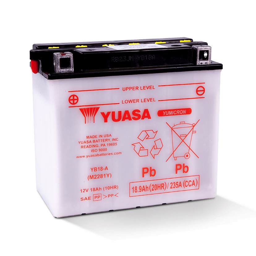 YUASA YB18-A - аккумулятор HIGH PERFORMANCE