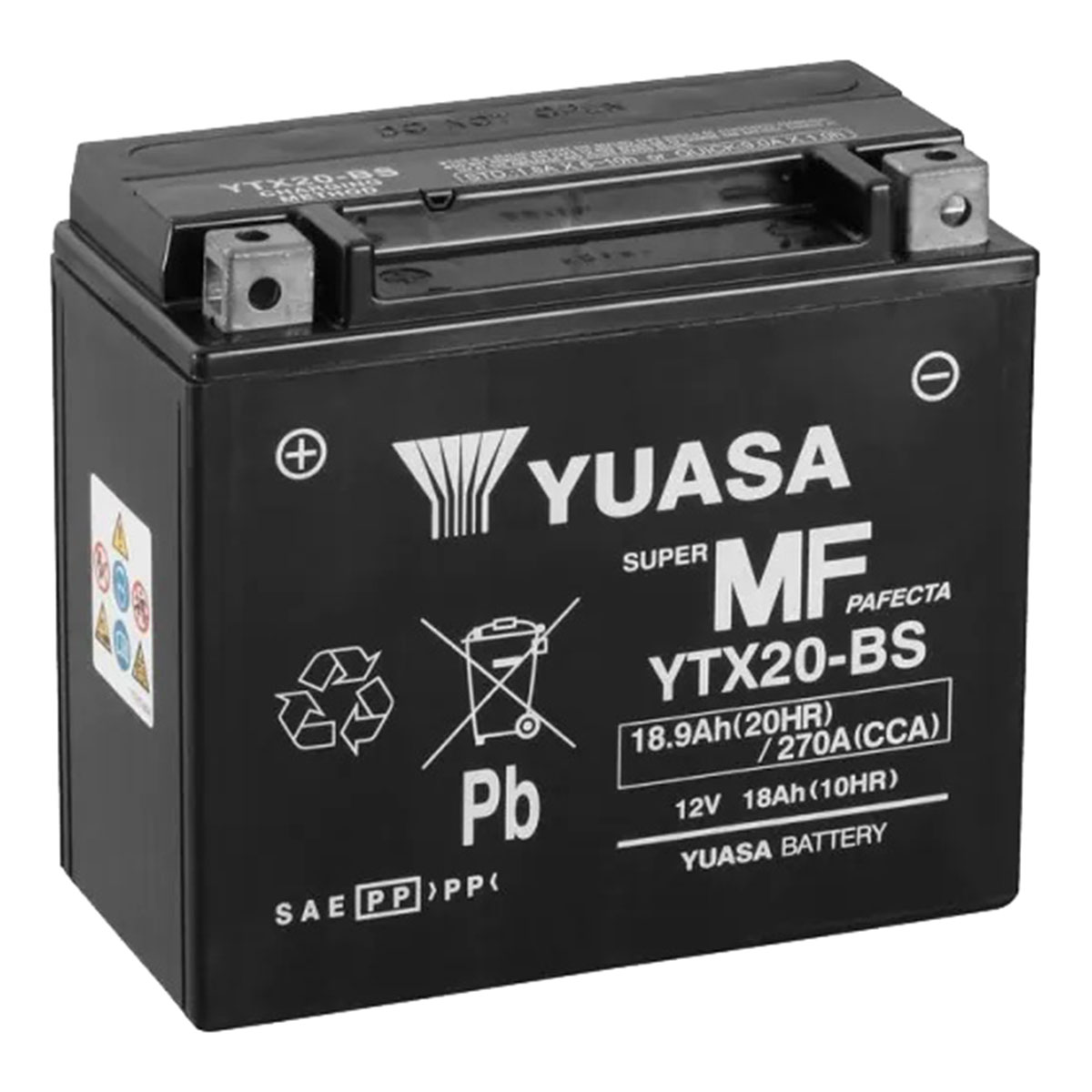 YUASA YTX20-BS - аккумулятор MF