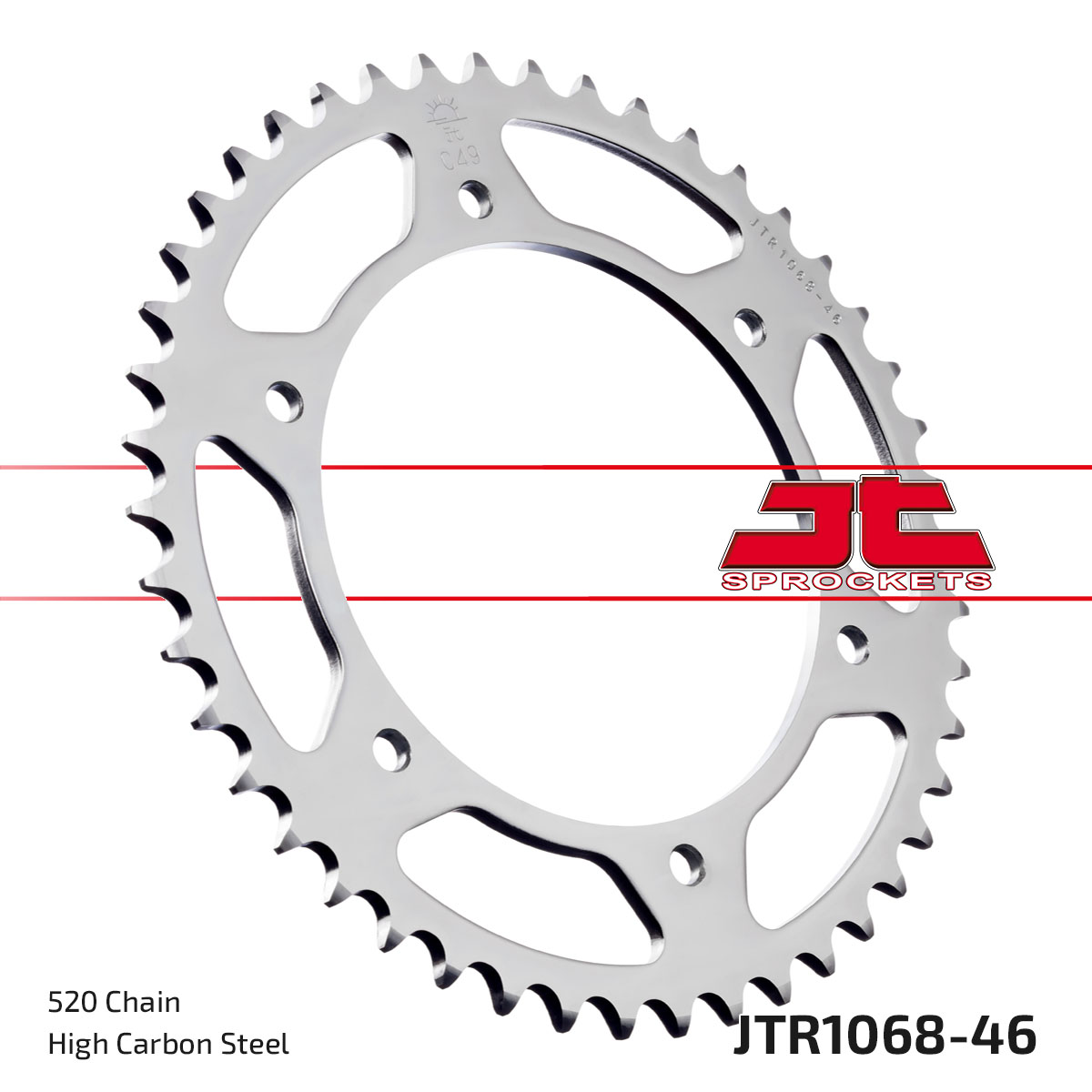 JT SPROCKETS JTR1068.46 - звезда приводная ведомая