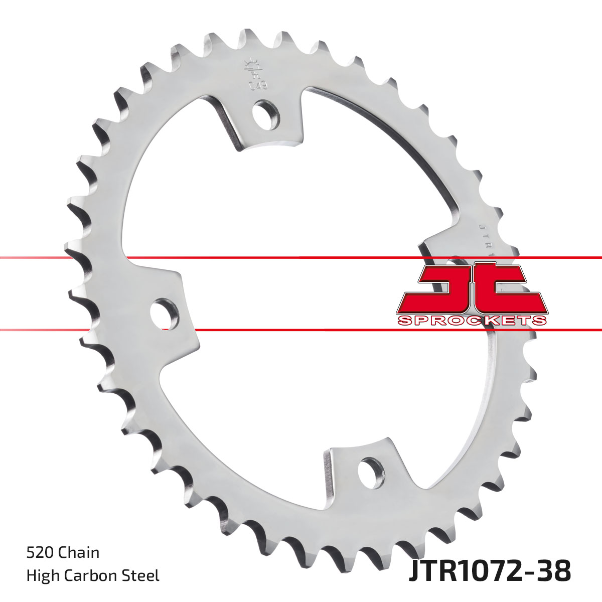 JT SPROCKETS JTR1072.38 - звезда приводная ведомая
