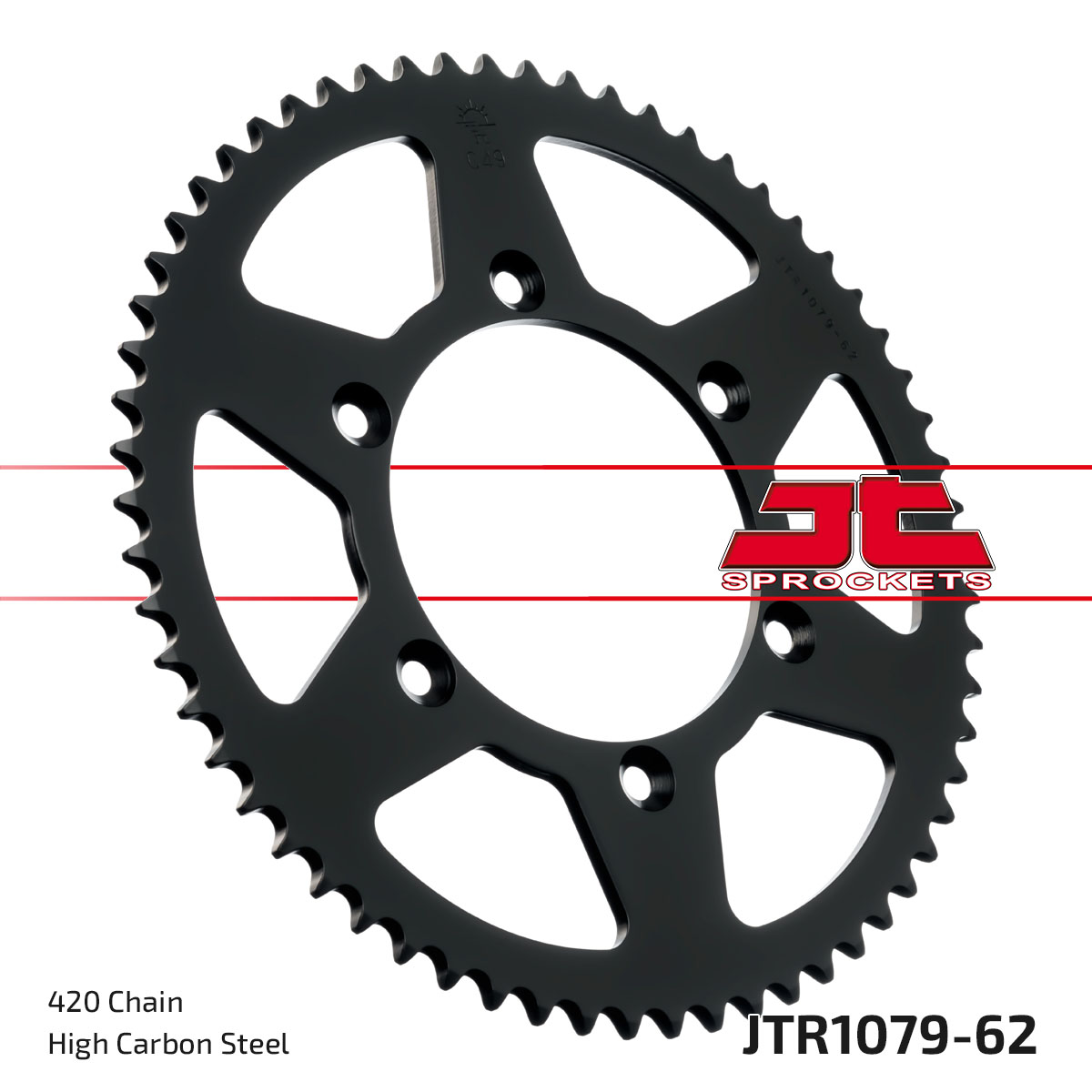 JT SPROCKETS JTR1079.62 - звезда приводная ведомая