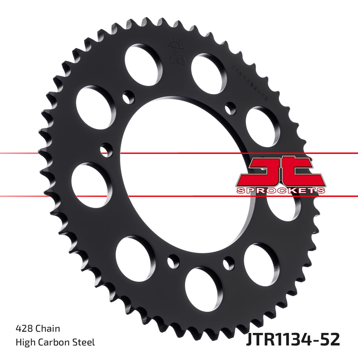 JT SPROCKETS JTR1134.52 - звезда приводная ведомая