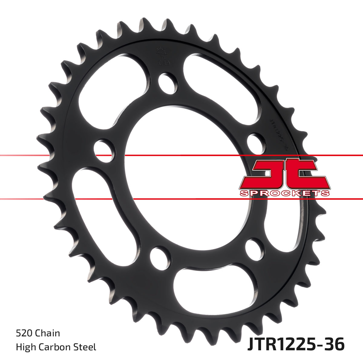 JT SPROCKETS JTR1225.36 - звезда приводная ведомая